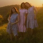 Arroyo Dress, Pink Stripe