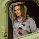 Disney Minnie Boyfriend Hoodie, Grey