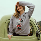 Disney Minnie Boyfriend Hoodie, Grey