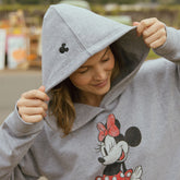 Disney Minnie Boyfriend Hoodie, Grey