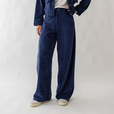 High Rise Barrel Pants, Corduroy