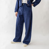 High Rise Barrel Pants, Corduroy