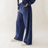 High Rise Barrel Pants, Corduroy
