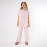 Cabana Shirt, Pink Kiss