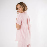 Cabana Shirt, Pink Kiss