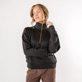 Oxford Zip-Up, Black