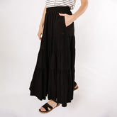 Maxi Skirt, Black