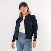 True Blue Bomber Jacket