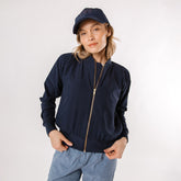 True Blue Bomber Jacket