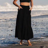Maxi Skirt, Black