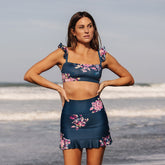 Dahlia High-Waisted Swim Skirt