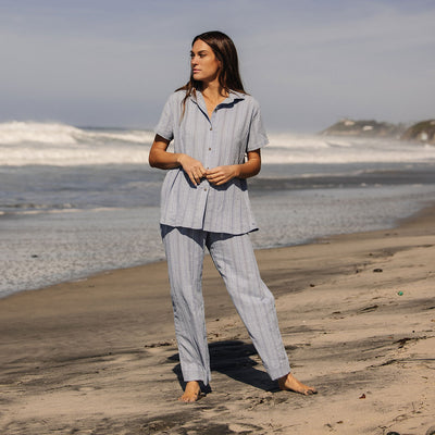 Cabana Pants, Dusk Blue