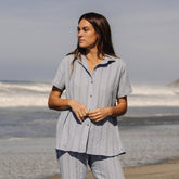 Cabana Shirt, Dusk Blue