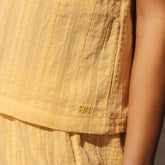 Eyelet Tank, Butter