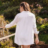 Long Tunic Button Down, Natural