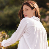 Long Tunic Button Down, Natural