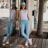 Aqua Blue Jetsetters