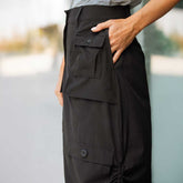 Maxi Cargo Skirt, Black