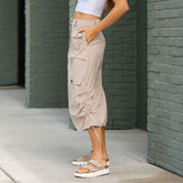 Maxi Cargo Skirt, Cobblestone