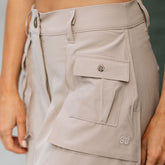 Maxi Cargo Skirt, Cobblestone