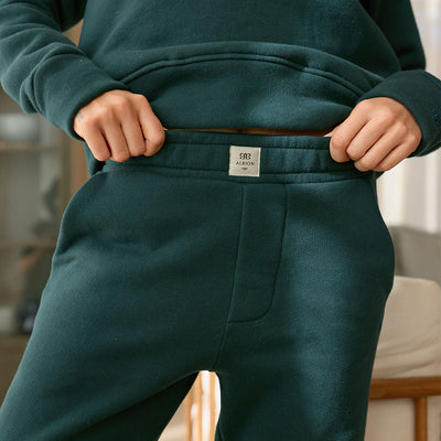 Jab Terry Pants, Green