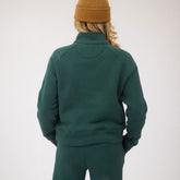 Oxford Terry Zip-Up, Green