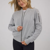 Honeycomb Bomber Jacket