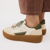 Sorel Ona Ave T-Toe, Chalk/Utility Green
