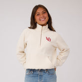 Utah Cinched 1/4 Zip, Sugar - UU