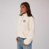 Utah Cinched 1/4 Zip, Sugar - UU