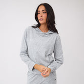Travel Hoodie, Heather Grey