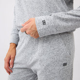 Travel Hoodie, Heather Grey