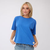Perfect Oversized Cotton Tee, Royal