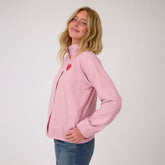 Utah Striped Collar Zip-Up Jacket