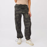 Drawcord Cargo Pants, Camo