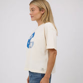 BYU Oversized Tee, Natural - Helmet