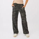 Drawcord Cargo Pants, Camo
