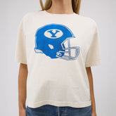 BYU Oversized Tee, Natural - Helmet