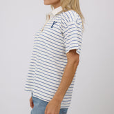 BYU Women's Polo, Venice Stripe