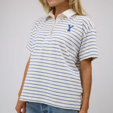 BYU Women's Polo, Venice Stripe