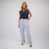 Cargo Pants, Navy Stripe