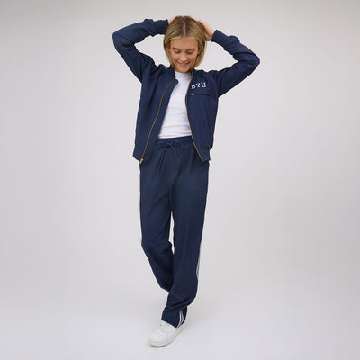 BYU Track Bomber Jacket, Navy