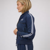 BYU Track Bomber Jacket, Navy