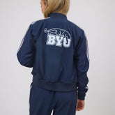 BYU Track Bomber Jacket, Navy