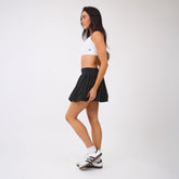 Bubble Tennis Skirt, Black