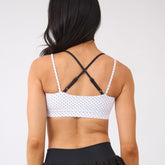 Exhale Sports Bra, Polka Dot