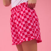 Disney Lake Shorts, Magenta Check
