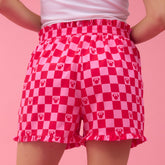 Disney Lake Shorts, Magenta Check