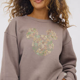 Disney Mickey Harvest Crew Sweatshirt, Brown