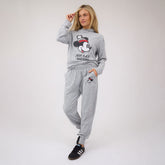 Disney Holiday Carry On Joggers, Heather Grey